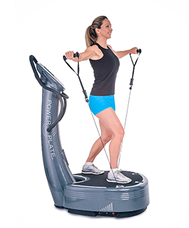 amincissement power plate dans un chalet de luxe