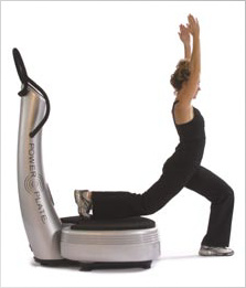 Etirement psoas power plate pilates