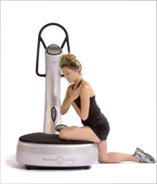 Massage 90-90 degrés power plate pilates