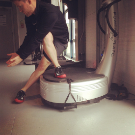 travailler les fessier avec fente sur Power Plate