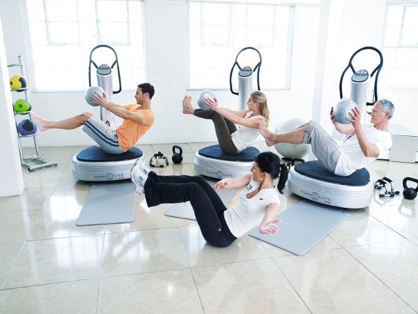 coaching power plate abdos