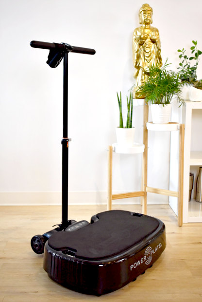 power plate compacte avec colonne amovible