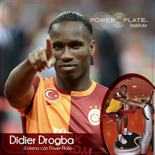 didier drogba power plate