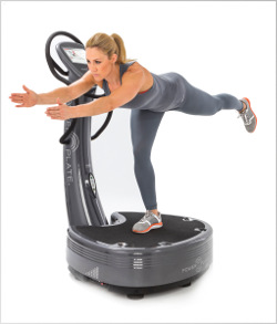 Équilibre sur 1 jambe & extension Yoga Power Plate