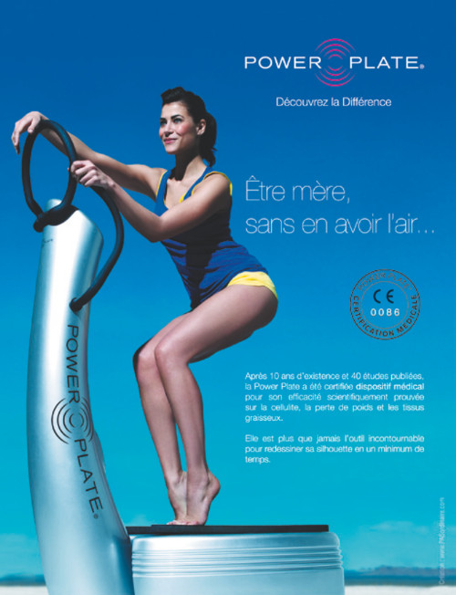 etre mère sans en avoir l'air avec Power Plate
