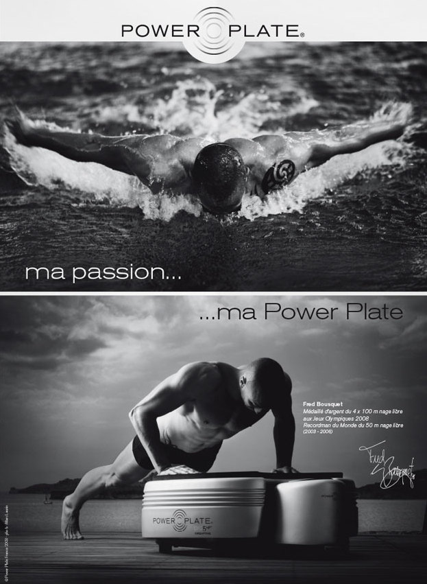 natation power plate fred bousquet