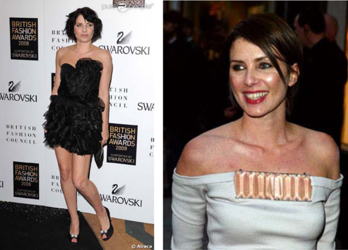 sadie frost fait de la power plate