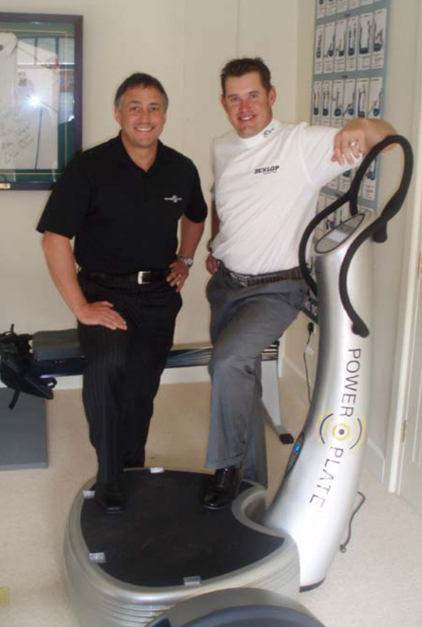 Lee westwood power plate golf