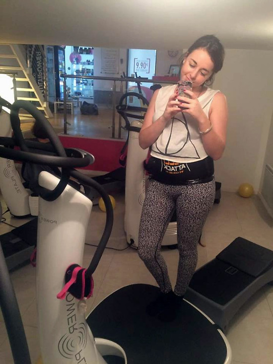 L'expérience power plate de gwen