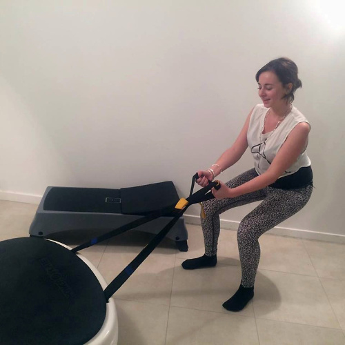 L'experience Power Plate de Gwen renforcement musculaire