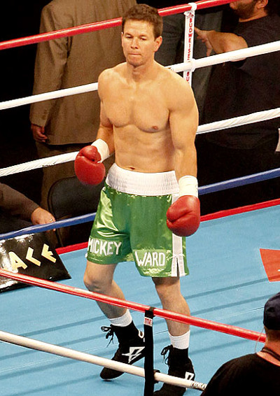 Mark Wahlberg the fighter préparation power plate