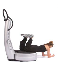 Massage Quadriceps sur Power Plate