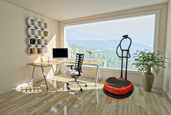 plateforme anti-bruit power plate move avec colonne