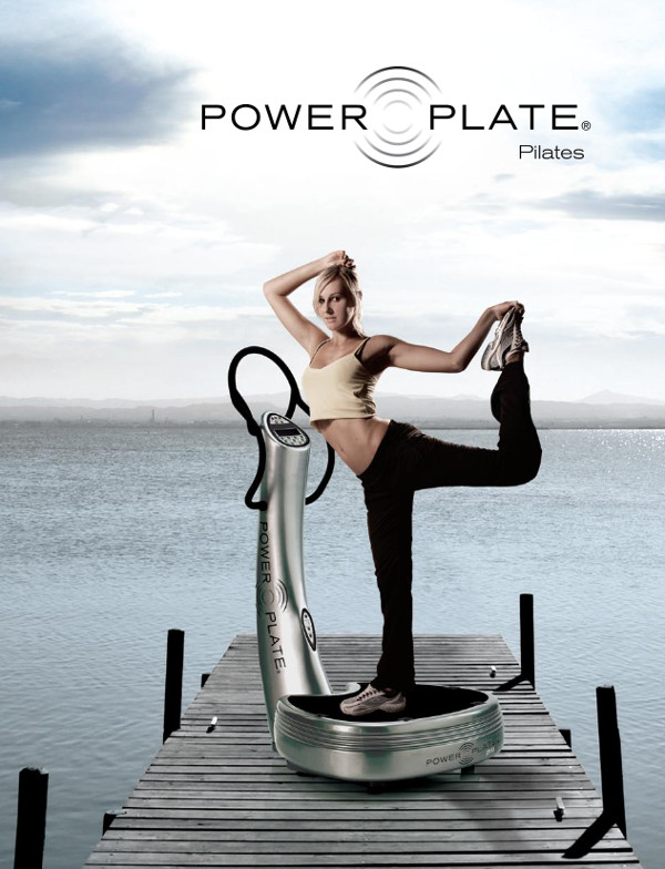 pilates et plateforme vibrante power plate
