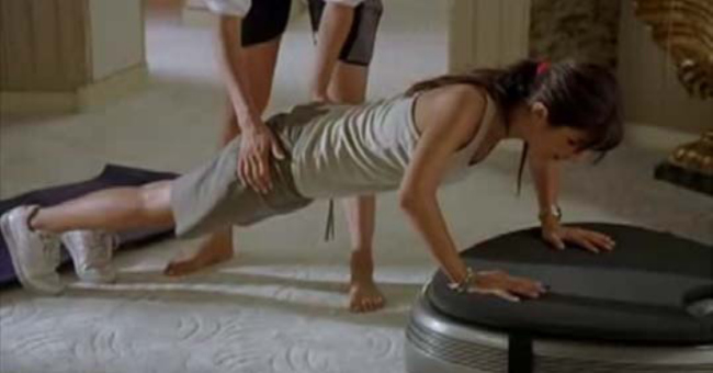Géraldine Nakache comme t y es belle power plate 