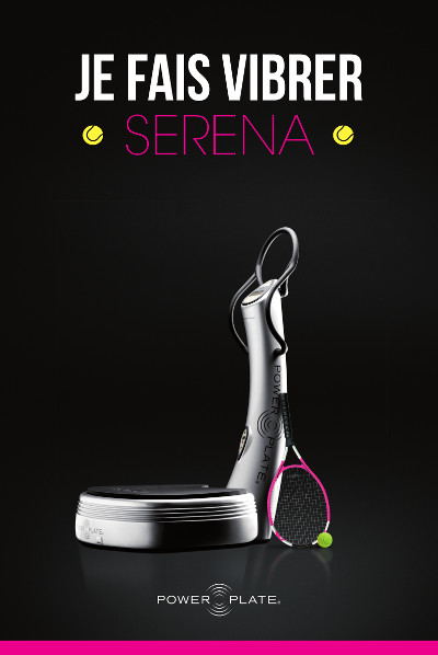 Serena Williams Power Plate