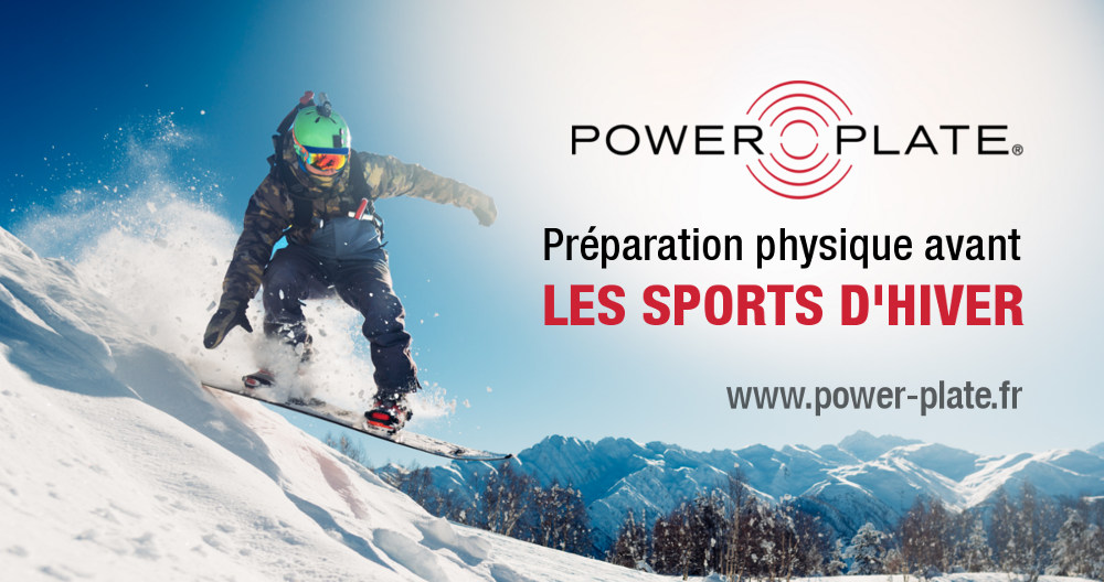 préparez les sports d'hiver et le ski avec power plate