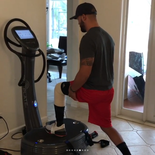 rééducation power plate robbie lawler