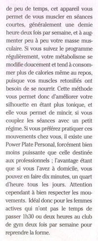 santé bio nature power plate