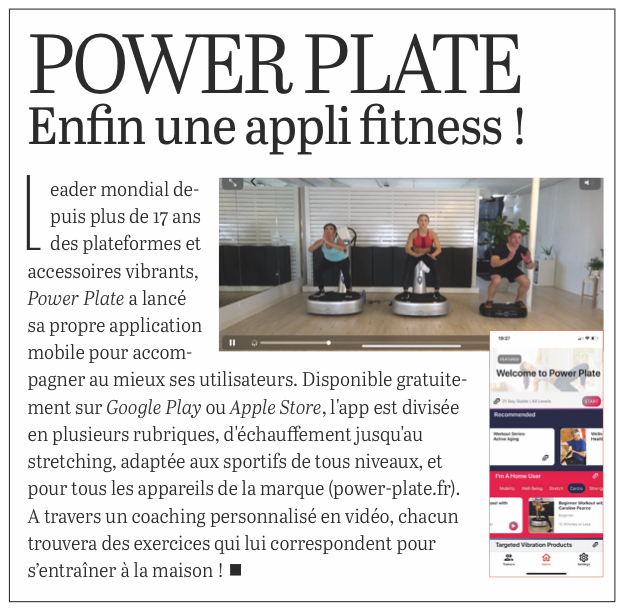 application power plate