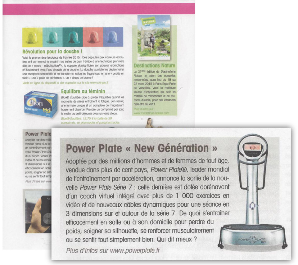 sante revue power plate new generation
