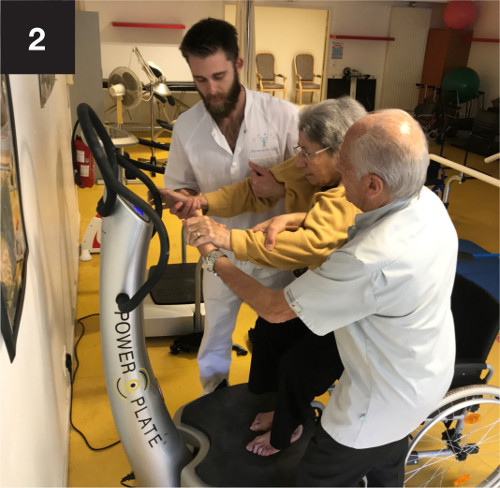 verticalisation patient power plate