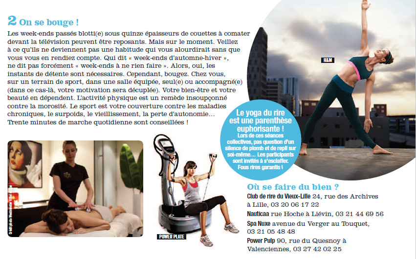 Belle et Zen Power Plate version femina