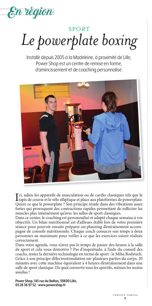 powerplate boxing lille power shop