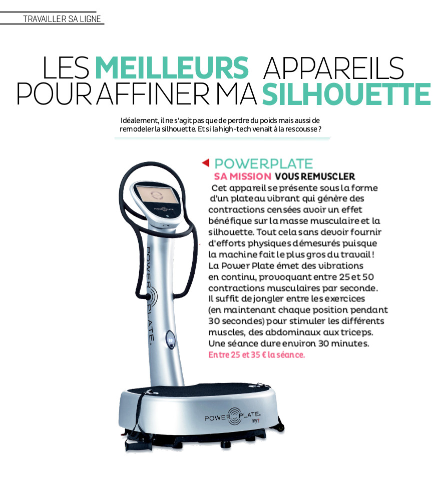 Se remuscler avec la power plate
