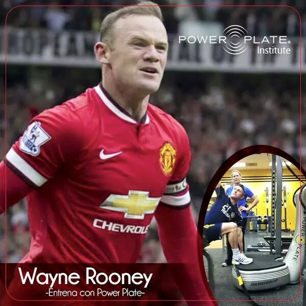 Wayne Rooney s'entraine sur Power Plate